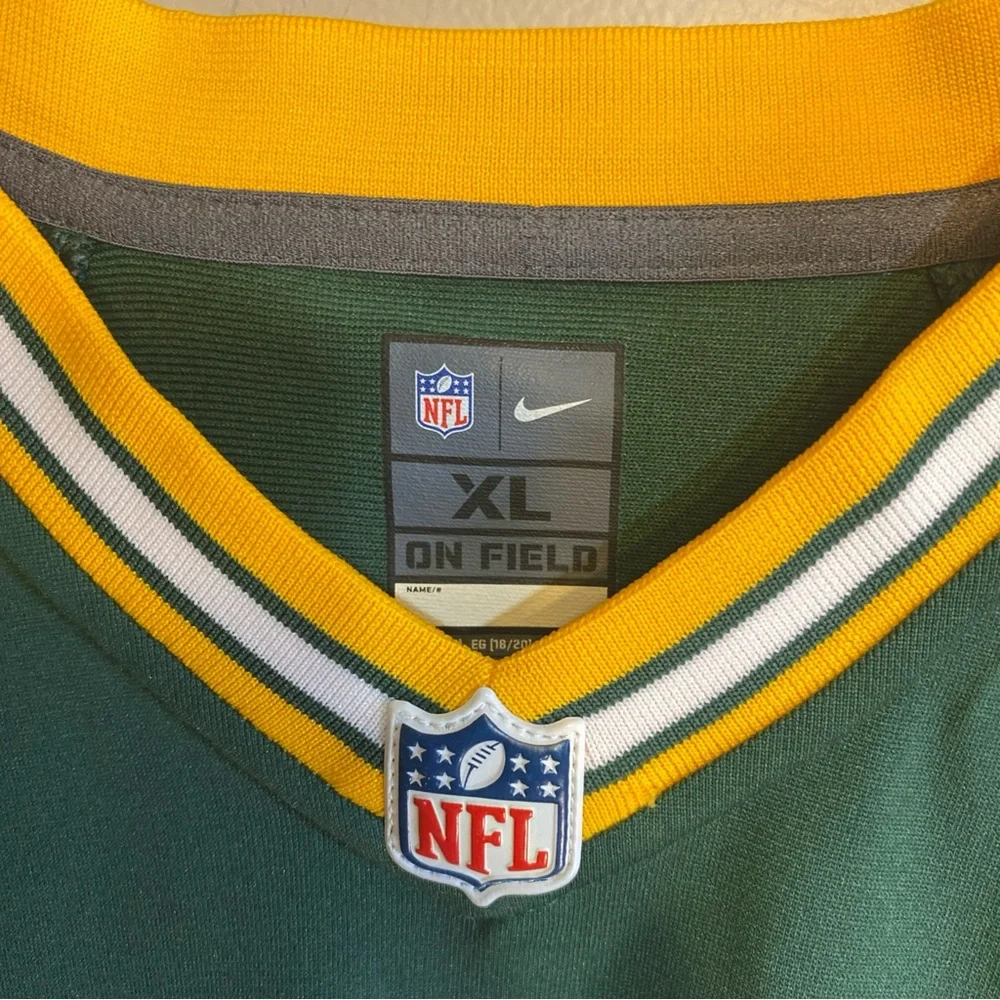 Aaron Rodgers #12 Green Bay Packers NFL Nike On Field Jersey Youth Size XL 18/20